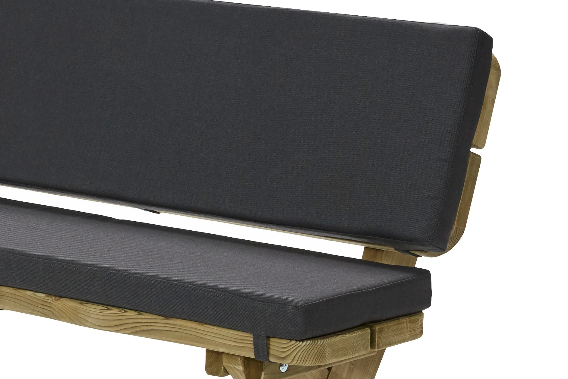 Talen Kussen voor Bank Sneek 170 cm Antraciet - Afbeelding 3